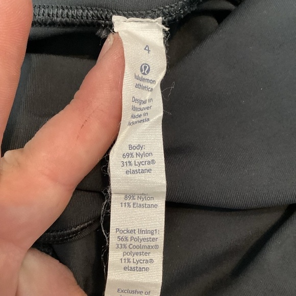 Lululemon High Times Pant *Metta Size 4 Black - Picture 6 of 7